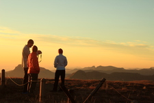 8. Hikers In The Morning Light