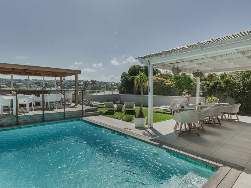 The Robberg Beach Lodge Pool Area 