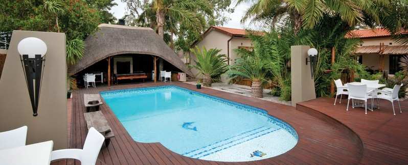 Port Elizabeth  Accommodation Walmer Ibhayi Town Lodge Pool Banner
