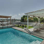 The Robberg Beach Lodge Pool Area 